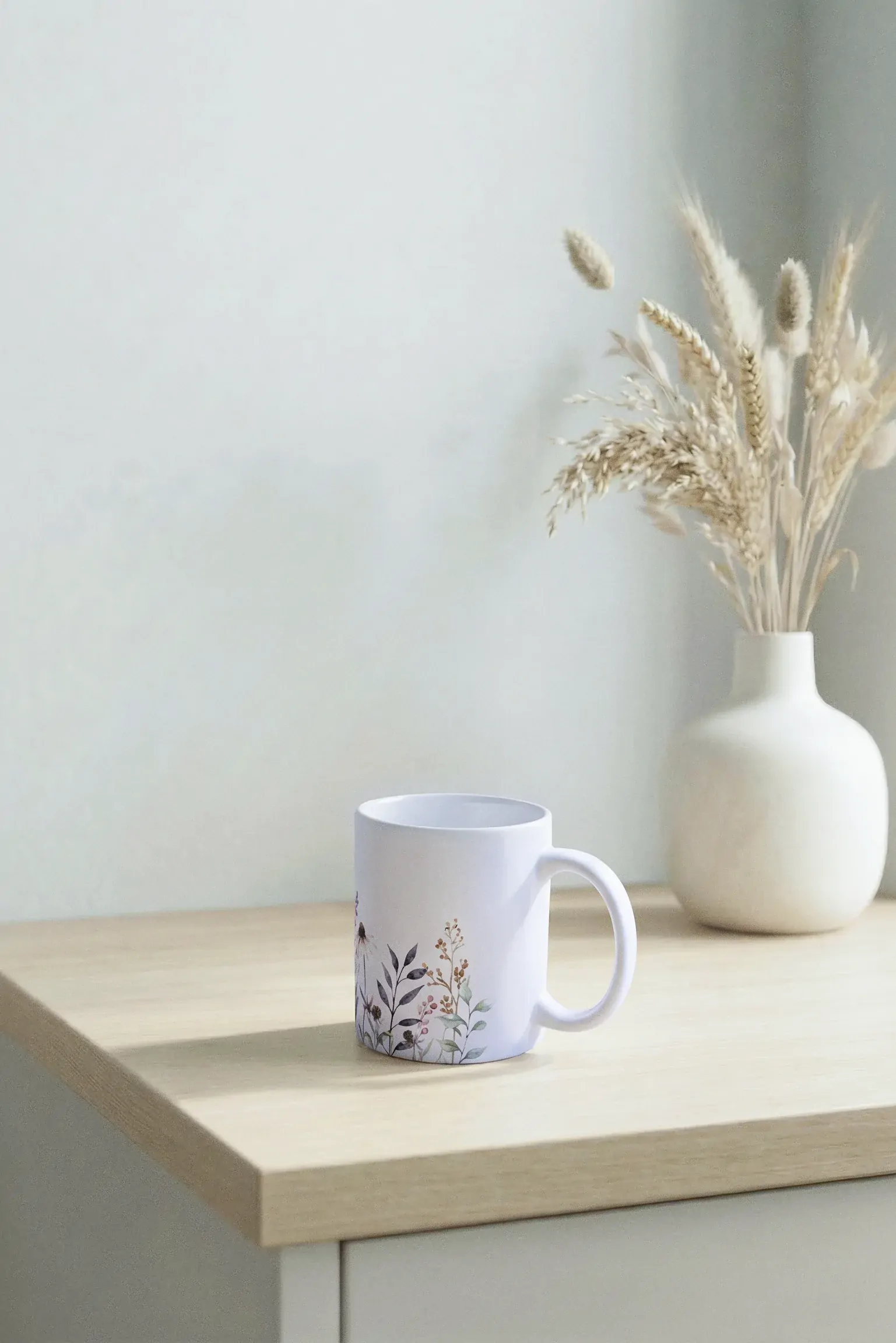 matowy ceramiczny kubek z napisem "Dobro, które się przelewa", z uchwytem, WEAR THE WAY